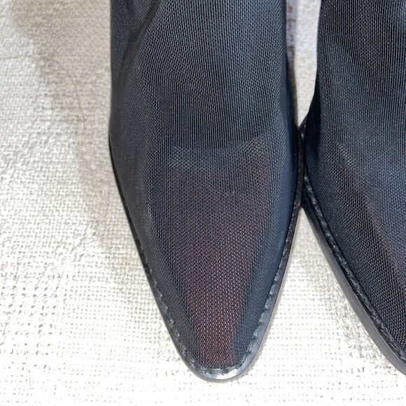 Nordstrom Women’s Dress Pumps Size 7 B Black Fabric Going Out Party Business - Picture 8 of 12
